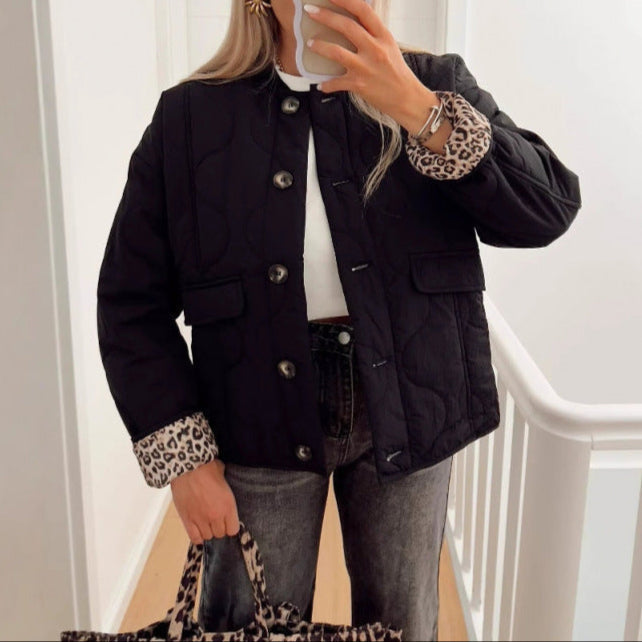 Damen - Kuschelige Gesteppte Jacke - Übergröße - Sportlicher Stil für jede Gelegenheit