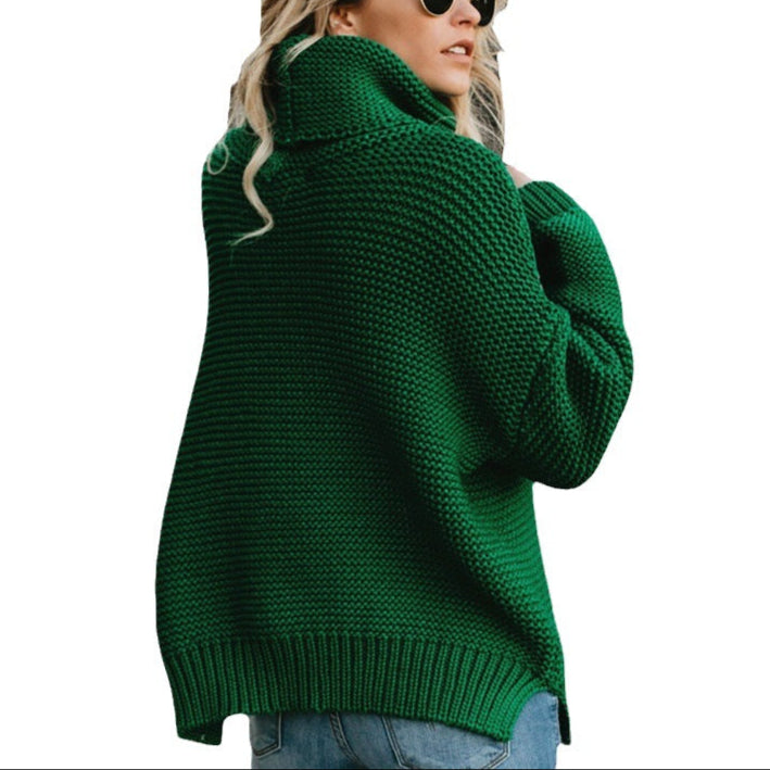 Damen - Rollkragenpullover - Weicher Strick - Gemütliche Mode für jeden Anlass
