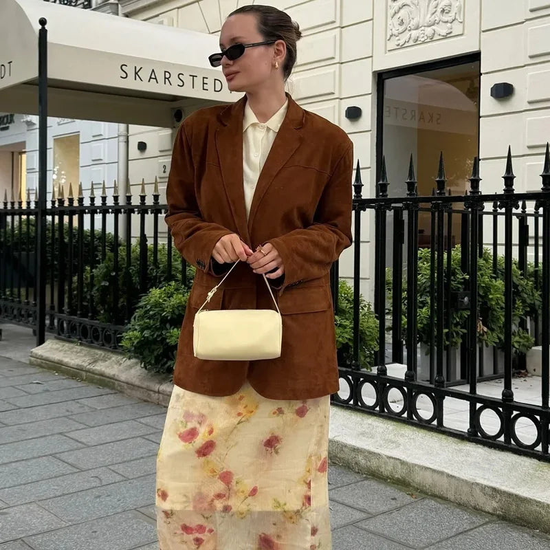 Damen - Kurzer blazer - Schicker Stil - Vielseitige und stilvolle Jacke für jeden Anlass