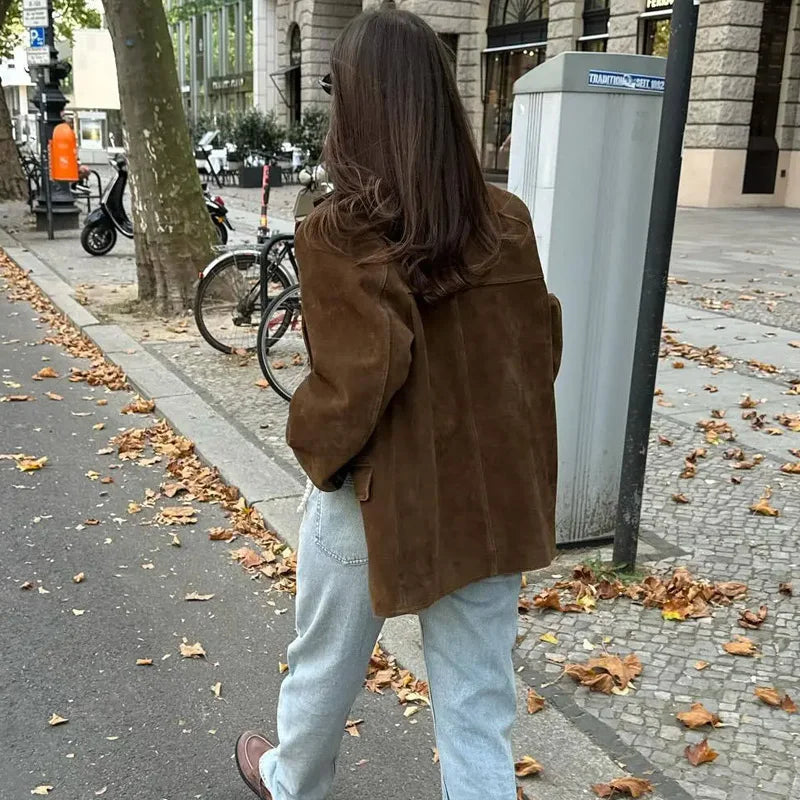 Damen - Kurzer blazer - Schicker Stil - Vielseitige und stilvolle Jacke für jeden Anlass