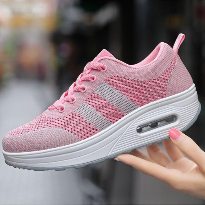 Damen - Leichte Turnschuhe - Strapazierfähigen Materialien - Atmungsaktivem Mesh - Bequeme Sport und Freizeitschuhe