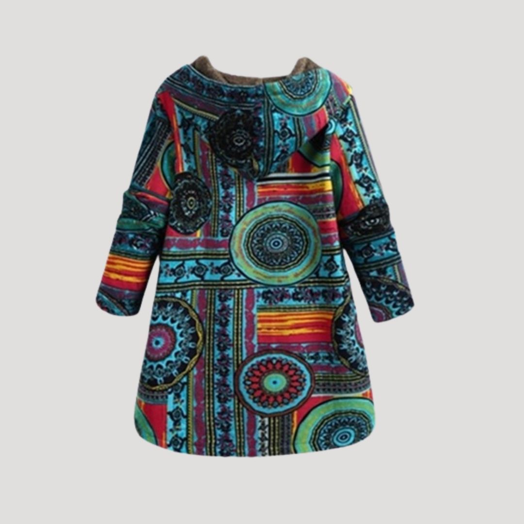 Damen - Kapuzen Wintermantel - Langer Mantel mit Kunstpelz - Stylisch und Warm für die kalte Jahreszeit