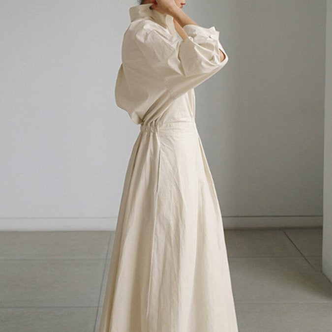 Damen - Elegantes Vintage-inspiriertes Kleid - Polyestergemisch - Zeitloses Design für Jeden Anlass