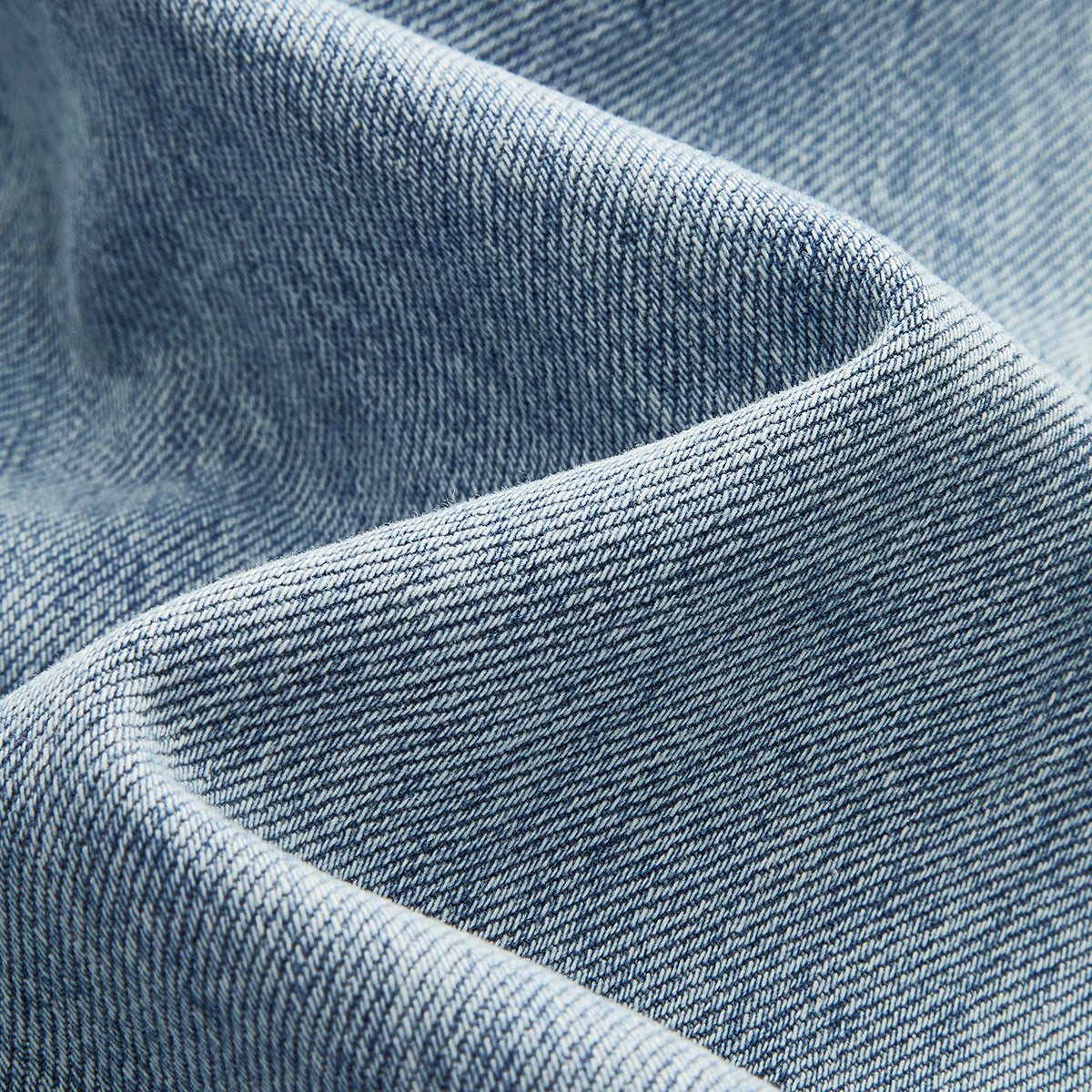 Damen - Asymmetrische Taillenweite Jeans - Polyester Denim - Breite Beine - Trendy Style für mühelosen Chic