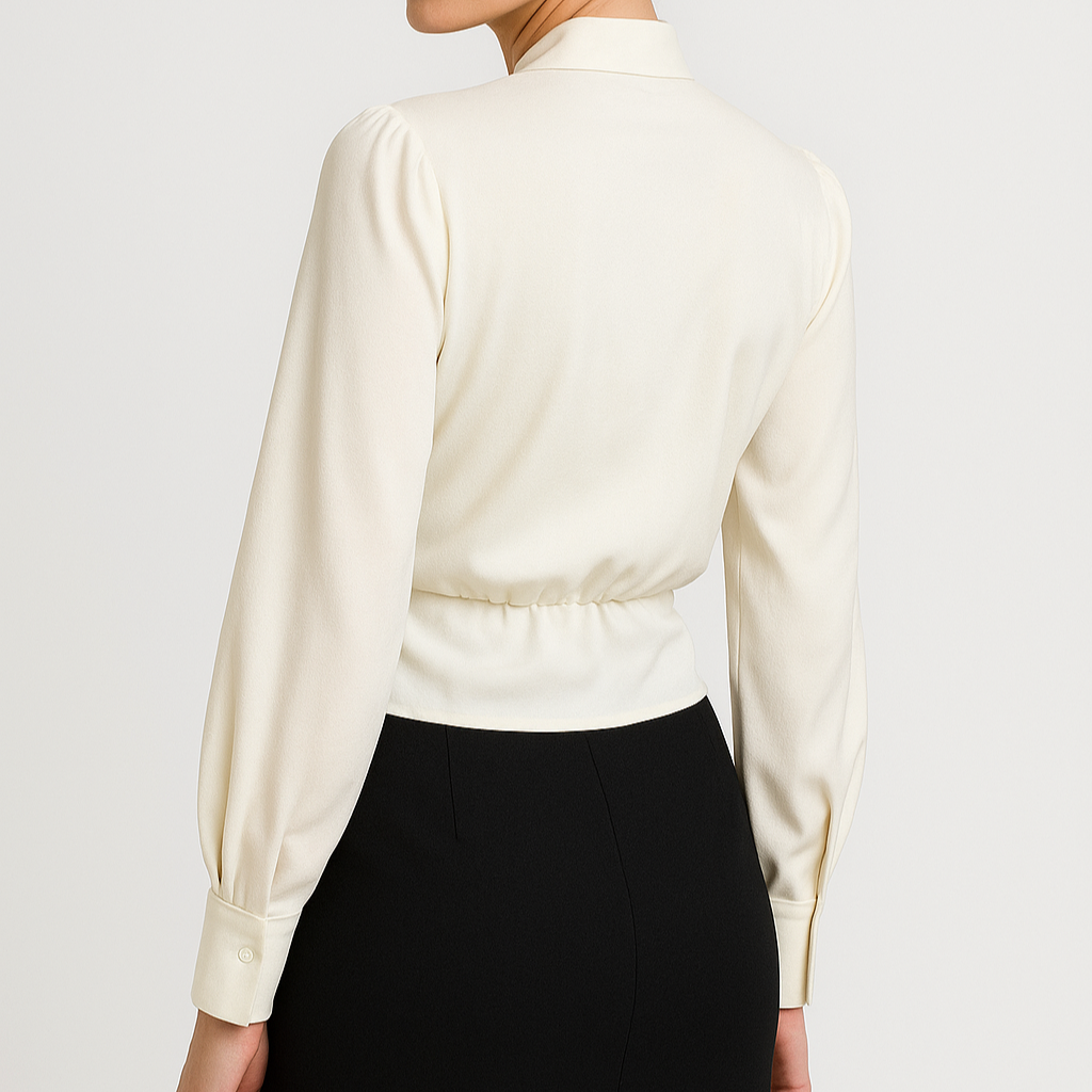 Damen - Bluse - Satin - Eleganter Stil - Mühelos schicke Looks für jeden Anlass