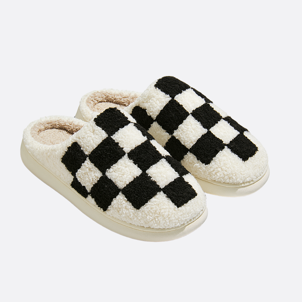 Damen - Kuschelige Hausschuhe - Weichem Material - Perfekt für gemütliche Abende zu Hause