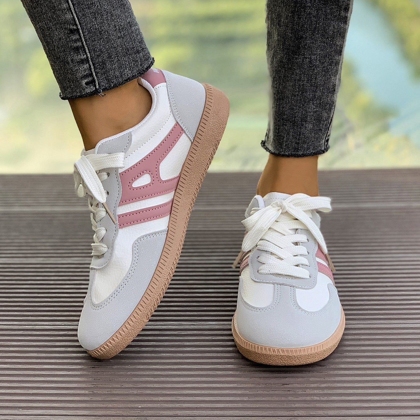 Damen - Bequeme Schuhe - Atmungsaktiven Materialien - Stützende Schuhe für den ganzen Tag - Ideal für jeden Anlass