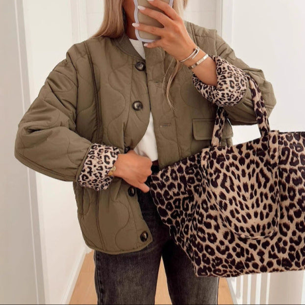 Damen - Kuschelige Gesteppte Jacke - Übergröße - Sportlicher Stil für jede Gelegenheit