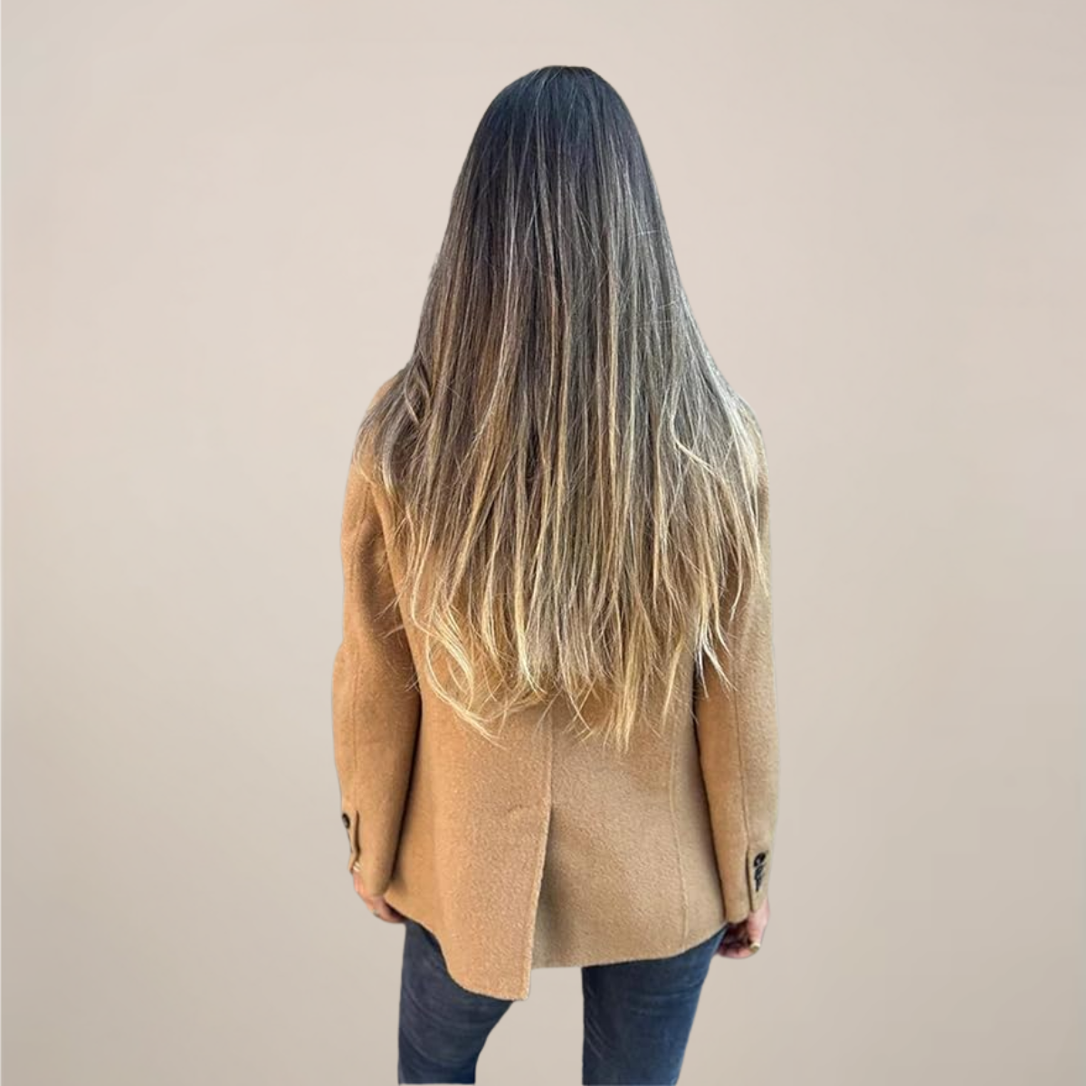 Damen - Maßgeschneiderte Blazer Jacke - Eleganter Stil mit Kerbrevers - Perfekt für jeden Anlass