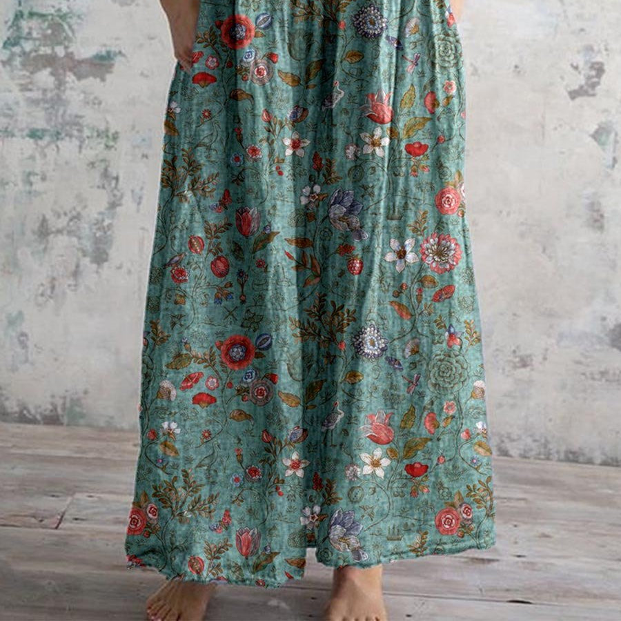 Damen - Luftiges Sommerkleid - Leicht und Atmungsaktiv Material - Ideal für Heiße Tage